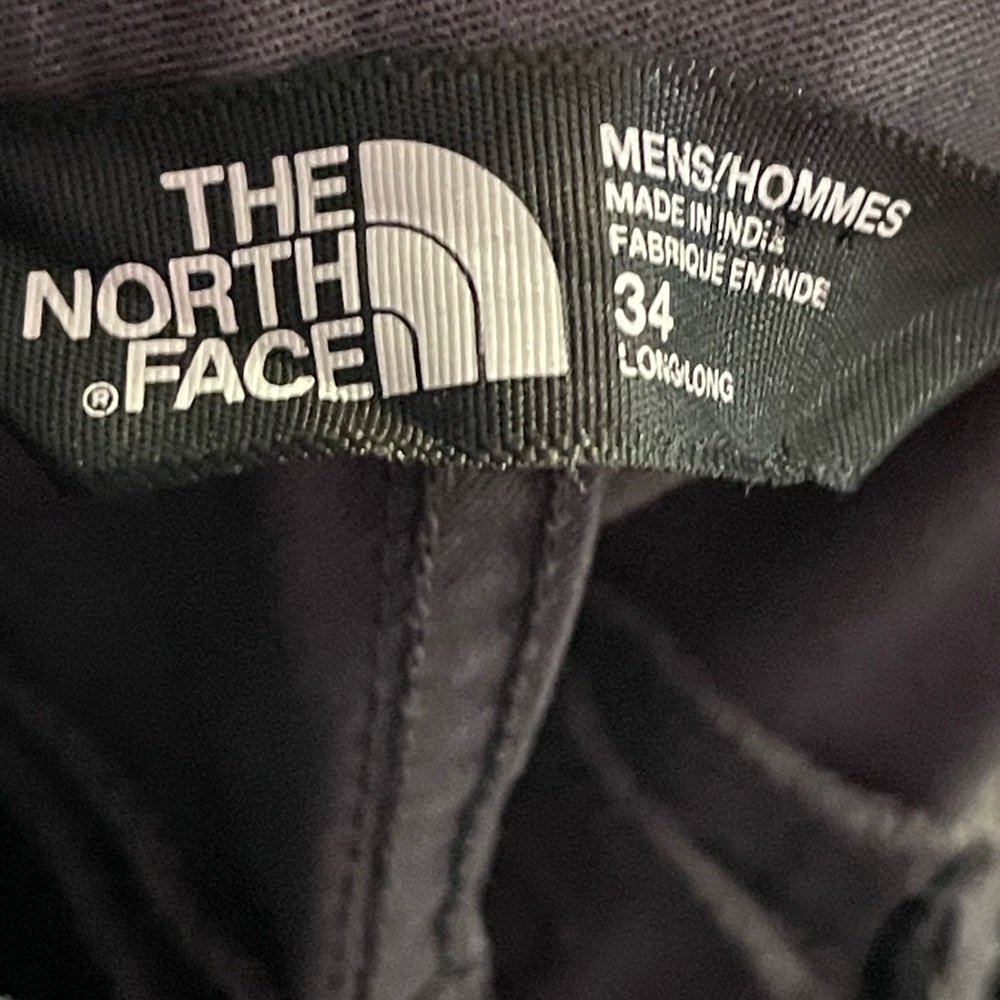 The North Face Pants Mens 36 Dark Gray Relaxed Straight Chinos Workwear Outdoors - Picture 7 of 10